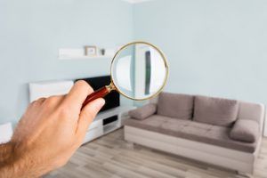 large magnifying glass over a Kelowna living room