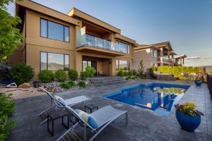 Home located in West Kelowna with large backyard and pool