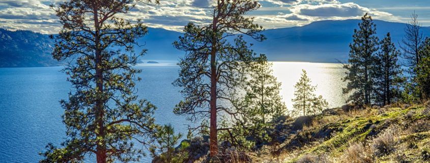 Okanagan Lake in Kelowna, BC