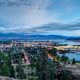 Downtown Kelowna night view