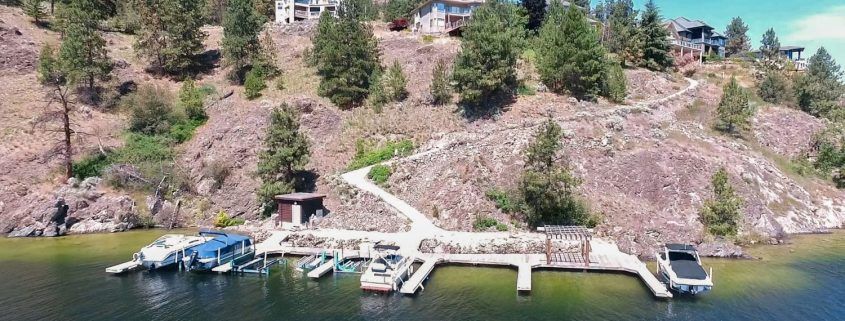 view from Westside Road in West Kelowna