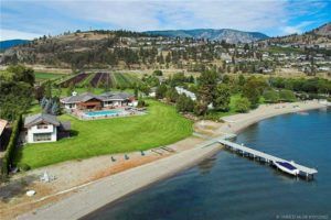 luxury waterfront home located in West Kelowna