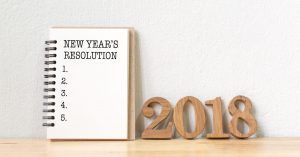 2018 goals and list of resolutions