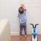 toddler opening door in Kelowna real estate