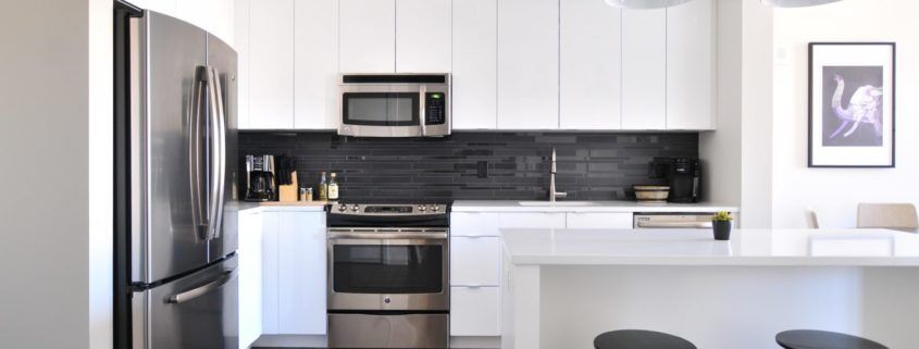 luxury real estate home with modern kitchen