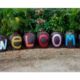welcome sign
