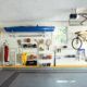 clean organized garage
