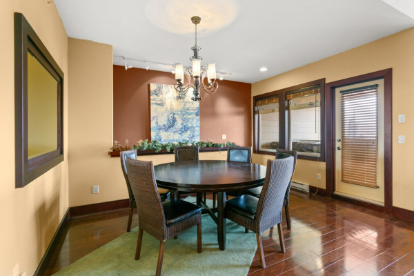 6 7700 Porcupine Rd - Chalet dining room - Tracey Vrecko