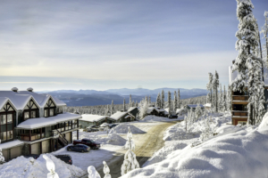 holiday at Big White Snowy View