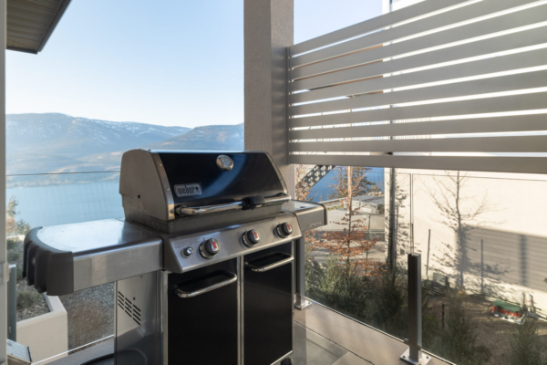 1523 Rocky Point Drive - Barbecue on deck with view QVA