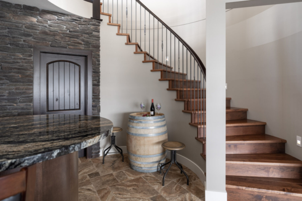 1477 Pinot Noir Drive - grand spiral staircase - Quincy Vrecko